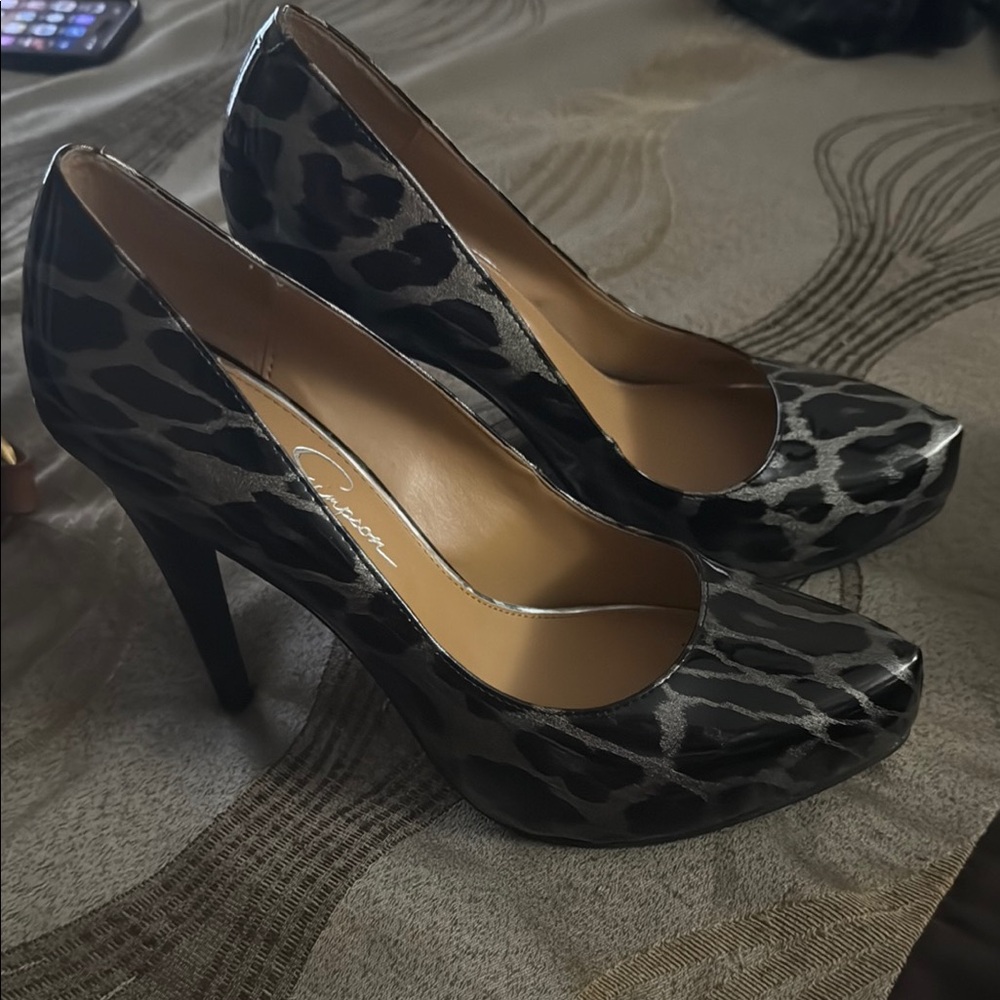 Leopard Print Women's heels